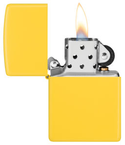 Зажигалка ZIPPO классическая с покрытием цвета подсолнуха | Classic Sunflower 46019  фото 3