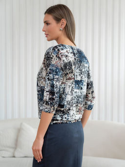 06-846 Джемпер - Вишня фото 4