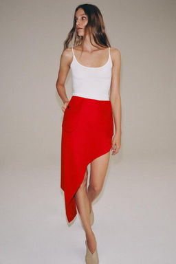 ASYMMETRIC POCKET SKIRT ZW COLLECTION - Zara фото 6