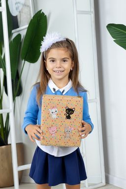 Кристальная (алмазная) мозаика ФРЕЯ ALVN-305 наклейки Котята 7.5 х 9 см