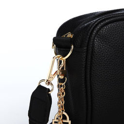 Сумка из искусственной кожи Черный, 19*14*6 см - Nazamok фото 4