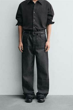 LOOSE FLARE FIT JEANS - Zara фото 2