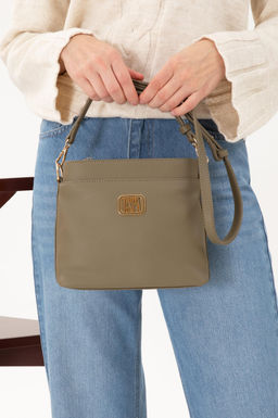 Женская сумка через плечо цвета хаки Неожиданная скидка в корзине - U.s. polo assn фото 2