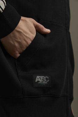 Толстовка на молнии Черный - Anta фото 6