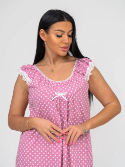 Ночная сорочка женская, цвет розовый