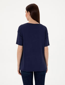 Lacivert Comfort Fit Ti__rt - Pierre cardin фото 5