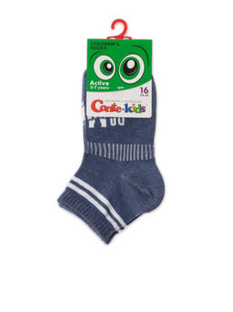 Цена за 2 пары Conte-kids ACTIVE (короткие) темный джинс