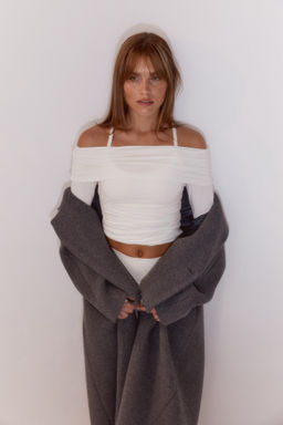 Top de deporte off-the-shoulder - H&m фото 3