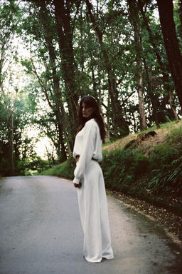 VARSITY STRAIGHT PLUSH TROUSERS - Zara фото 4