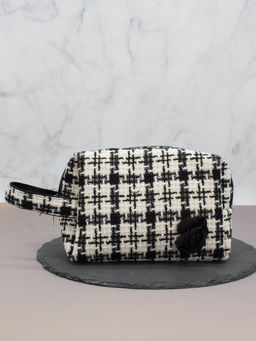 Косметичка "Style flower", black (15х20х10 см)