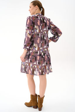 Платье Нежный акцент 2 (лиловый)