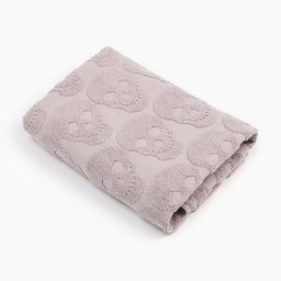 Полотенце махровое Love Life Sculls 70*140 см, светло-розовый, 100% хл, 450 гр/м2 - Lovelife фото 2