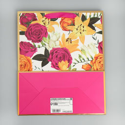 Пакет подарочный с шильдиком На радость тебе, 30.5 х 25.4 х 12.7 см - Дарите счастье фото 7