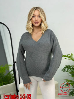 Джемпер женский однотонный