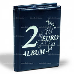 Альбом карманный для монет 2 евро на 48 ячеек LEUCHTTURM 350454