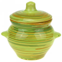 Горшок для жаркого керамический "№5" 0,5л, д10см "Витаминка", h10см (Россия)