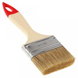 Кисть "Столичная" 70мм, толщина 12мм, щетина из смеси волокон различных типов, пластиковая ручка (Россия)