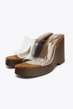 VINYL WEDGE - Zara фото 17