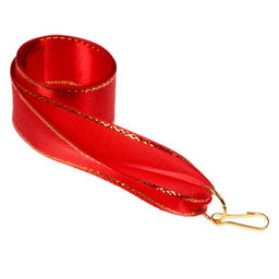 Цена за 10 шт. Лента для медали, красная