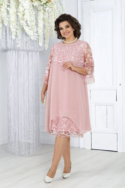 Платье Ninele 7431-Р темно-синий - Mira fashion фото 1268