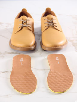 Туфли 181.ОКСЕbr.Лион тыква+коричневый