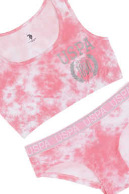 Розовый комплект женского нижнего белья Неожиданная скидка в корзине