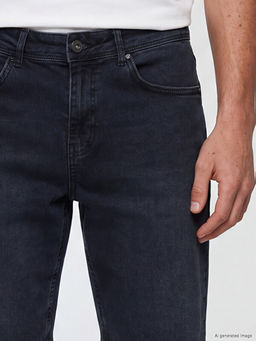 Regular Fit Erkek Jean ?ort