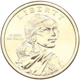 Монета 1 доллар 2026 года (D) США Коренные Американцы (Сакагавея)  Полли Купер