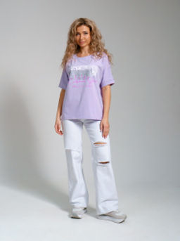 940/1 Футболка "Лиловый"