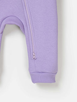 Комбинезон-косуха Колор блок Лаванда утепленный 0+ - Bungly фото 5