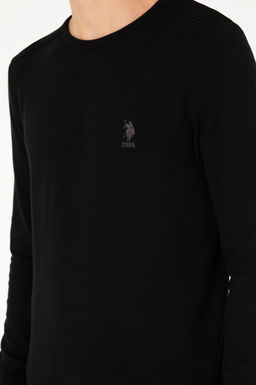 Мужской черный базовый свитер Неожиданная скидка в корзине - U.s. polo assn фото 7