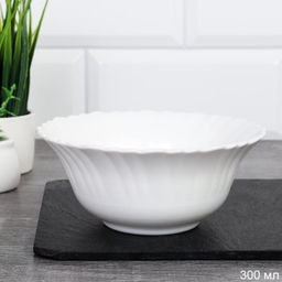 Салатник 300 мл 127 мм / FLHKW50 (WHITE) /уп 72/