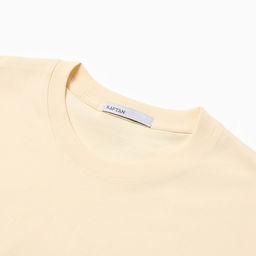 Футболка женская KAFTAN: Basic line, молочная размер 44-46