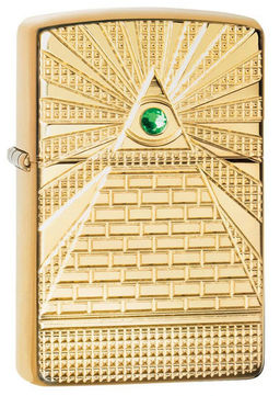 Зажигалка ZIPPO Armor Всевидящее око | Eye of Providence Design 49060  фото 3