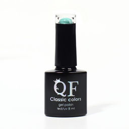 Гель лак для ногтей, однотонный, трехфазный, 8 мл, LED/UV, голубой (30)