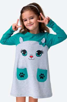 Хлопковое платье для девочки Happyfox - Happy fox фото 8