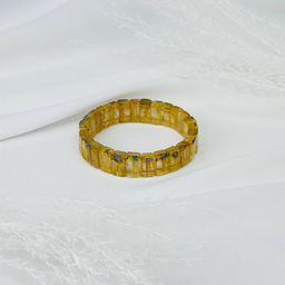 Браслет из Рутилового кварца с включением Титана 17 см - Радуга самоцветов фото 3