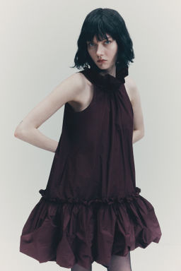 Vestido con cuello de volante - H&m фото 5