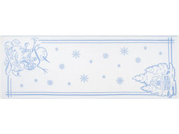 Полотенце х/б 9с23.111ж1 Снеговик и домик1(ДТЭ регата) 50х140см