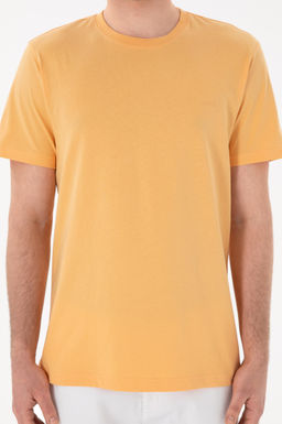 Erkek Regular Fit Bisiklet Yaka Turuncu Basic Ti__rt Sepette S_rpriz _ndirim - U.s. polo assn фото 7