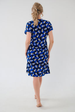 Халат женский из кулирки Надежда мишки