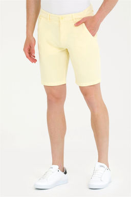 U. S. Polo Assn Мужские светло-желтые тканые шорты - U.s. polo assn фото 9