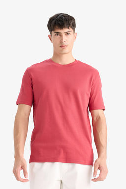 %100 Pamuk REGULAR FIT Basic Ti__rt - Defacto фото 4