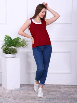 IV-CAPRIZ Косметичка - майка бордо  фото 2