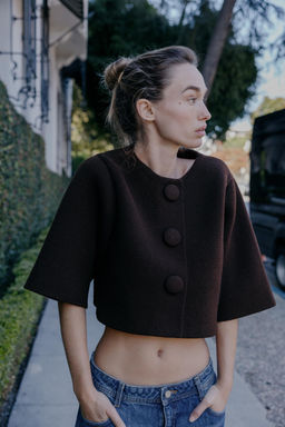 SHORT KNIT CARDIGAN - Zara фото 2