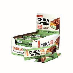 Протеиновый батончик Chikalab – Chika Layers - Pistachio Yorhurt 1 шт.
