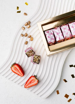 ? Москва ? Мягкий грильяж ?Кедровое золото с клубникой и шампанским?, 85 г - Сибирский кедр фото 5