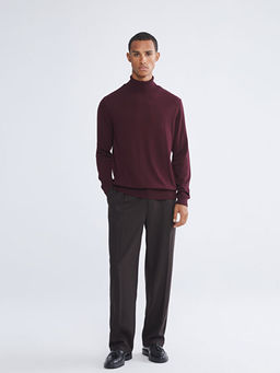 Bal?k?? Yaka Erkek Triko Kazak