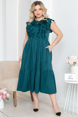 Платье Айза (изумруд) П5423