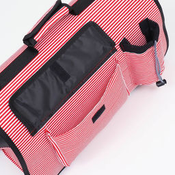 Сумка-переноска с органайзером в полоску, размер M, 40 х 26 х 20 см - Пижон фото 6